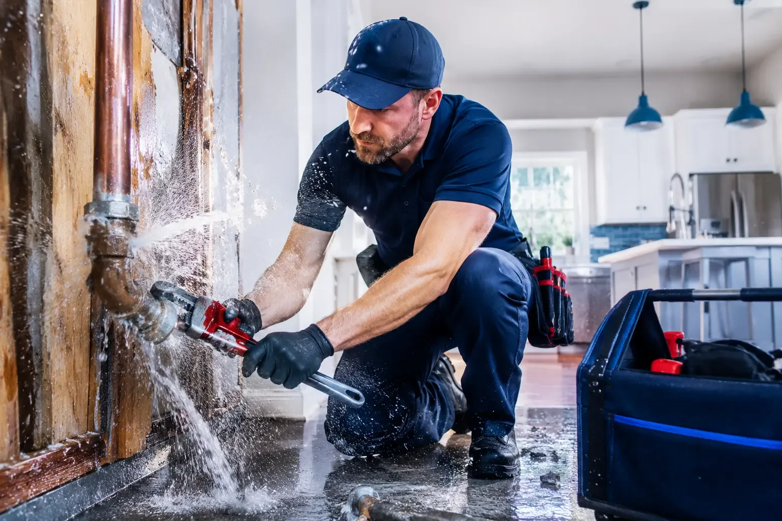 Local emergency pipe repair professionals in Edwards, IL